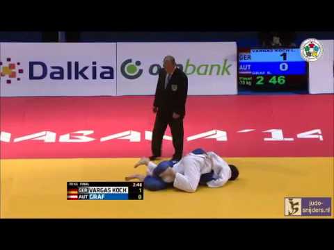 Judo 2014 Grand Prix Havana: Vargas Koch (GER) - Graf (AUT) [-70kg] final