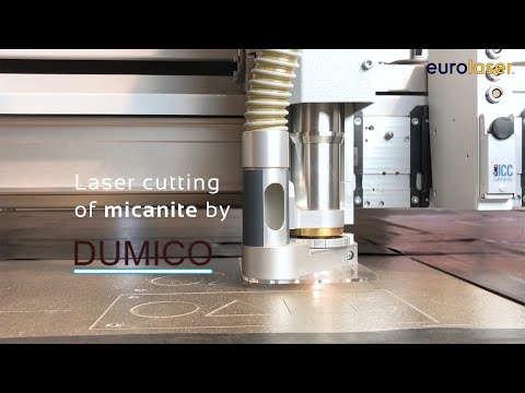 Laserschneiden von Dumico Micanite - Künstlicher Glimmer im Lasertest