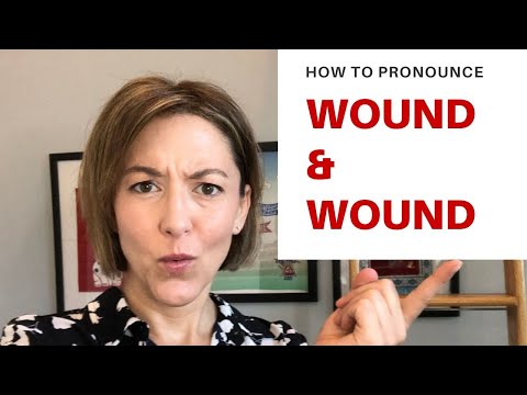 WOUND & WOUNDの発音の仕方 - アメリカ英語発音レッスン (How to pronounce WOUND & WOUND - American English Pronunciation Lesson)