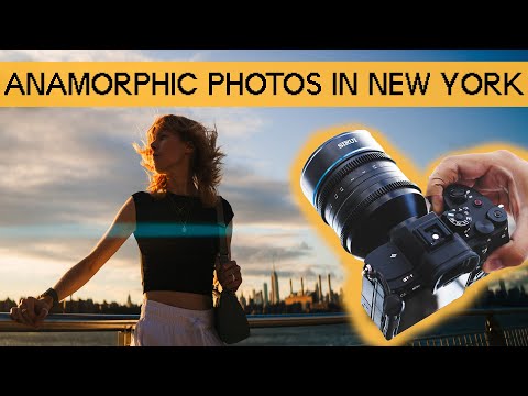 Panoramic Street Photography in New York using Anamorphic Lens