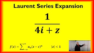Laurent Series using Power Series
