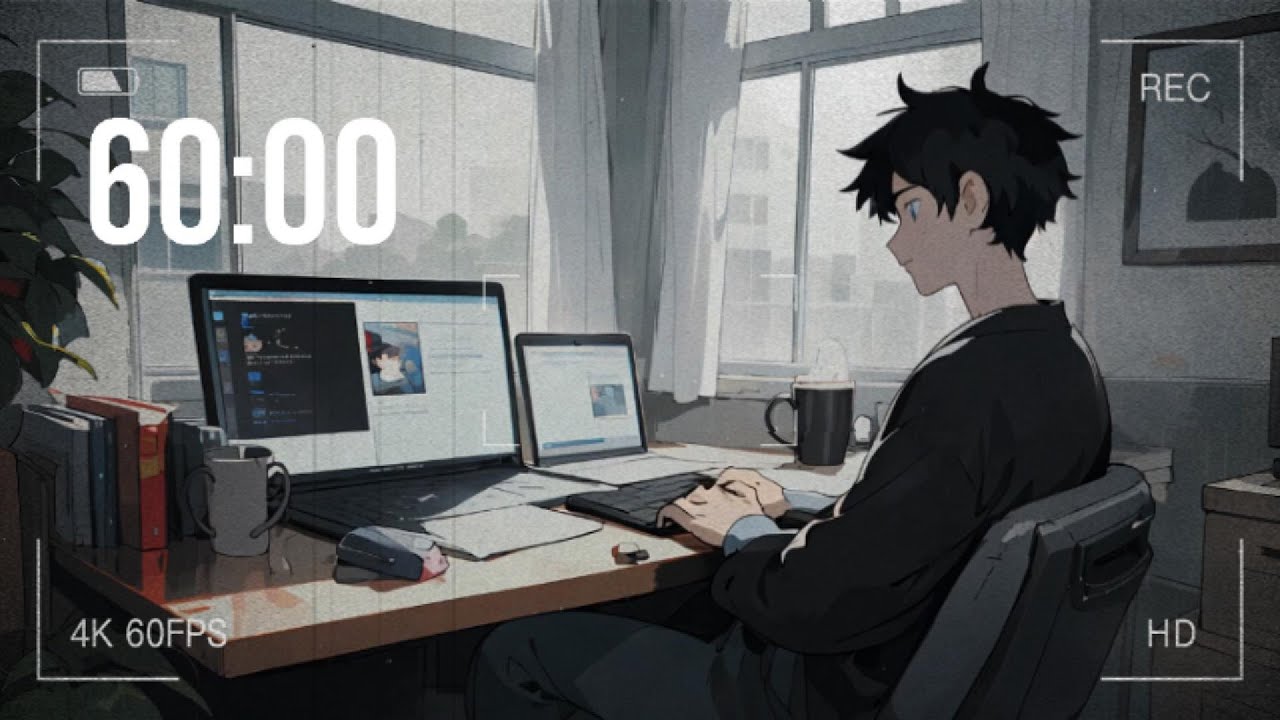 [Playlist] Study with me 1hour, lofi-hiphop🎧