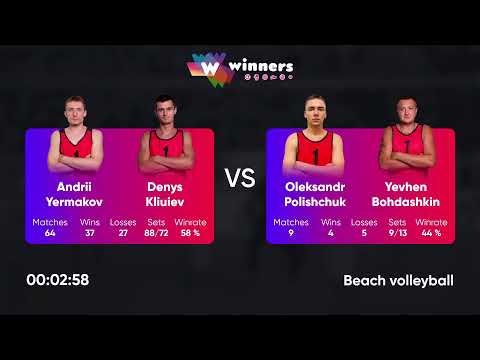 04:35 S. Lysak / Y. Yevdokymov - A. Lylo / D. Vakulenko 09.05.2023 | Winners Beach Volleyball