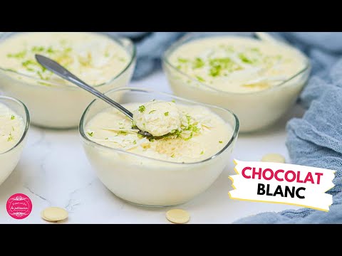 Recette de mousse au chocolat blanc super onctueuse