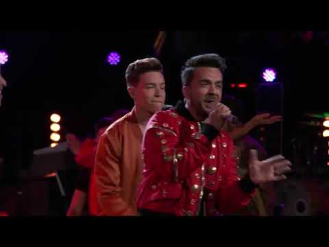 Mark Isaiah, Luis Fonsi & Daddy Yankee   Finale  “Despacito” The Voice 2017