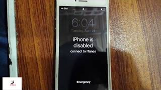 Unlock A disabled iPhone 5 fix 100% | Factory Reset iPhone without Passcode New method 2018