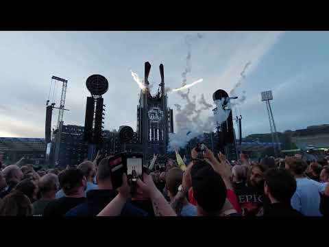 Rammstein - Du hast Pyroeffekt (Waffe) Live @ Aarhus 22.06.2022