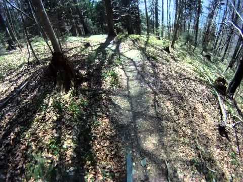 Günter lässt es den Bayernweg hinunter einfach laufen