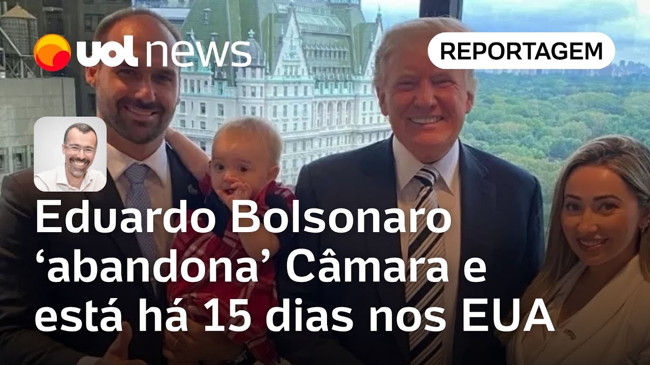Eduardo Bolsonaro está há 15 dias nos EUA; é a 4ª visita do parlamentar ao país no ano | Jamil Chade