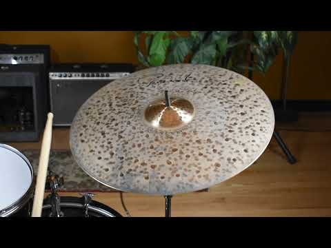 20" Paiste Signature Dark Energy Ride Mark I Cymbal 2378g *Video* image 6