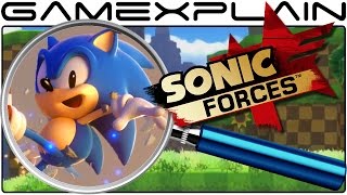 Sonic Forces ANALYSIS - Classic Sonic Gameplay + 3rd Playable Character (Secrets & Hidden Details)