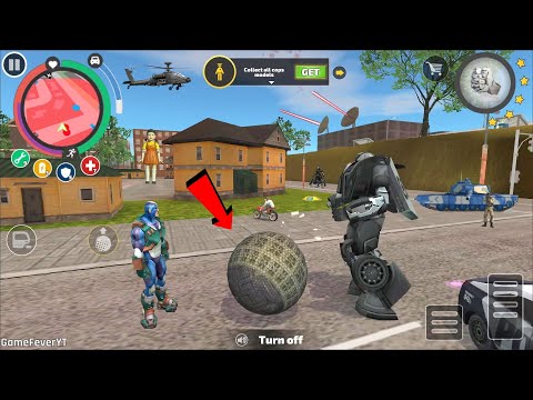 Rope Hero: Vice Town (Car Robot Kick Ball) Vice Town Football Competition - Android Gameplay HD