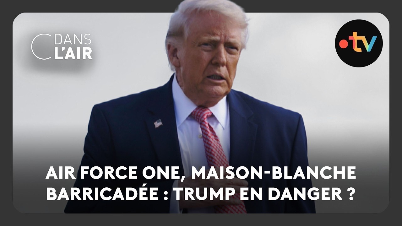 Illustration: Air Force One fantôme : la traque iranienne contre Trump