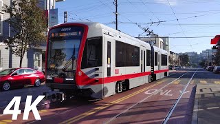 ⁴ᴷ⁶⁰ MUNI Metro: Return of the J Church: LRV4 Trains in San Francisco