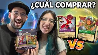 Probamos los NUEVOS Mazos de Disney Lorcana Wilds Unknown! 💥 ¿Cuál es mejor?