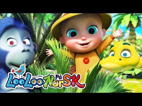 I hjertet av jungelen + Fem små andunger  | LooLoo Barnesanger på Norsk