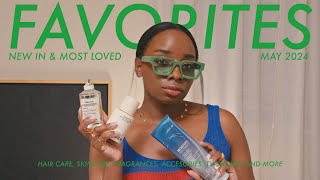 May Favorites | recs for low porosity/dry hair, dark spots, summer fragrances, glowy makeup & more!