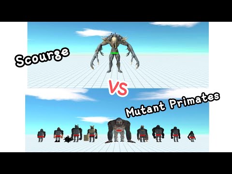 Scourge VS king Kong team on arbs mobile game| mobile game |#arbs