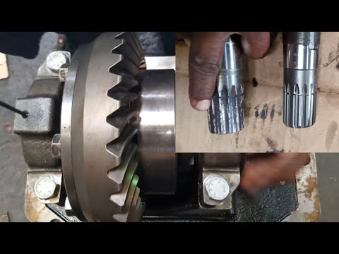New Holland Tractor  front   Differential  dismantling  and reassembling