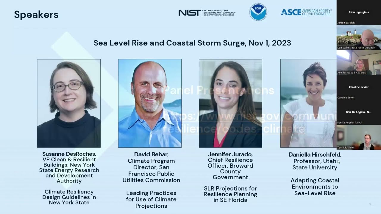 Leading Practices for Use of Climate Projections in Community Resilience Planning and Design