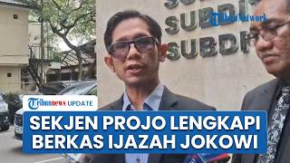 Sekjen Projo Freddy Alex Damanik Penuhi Panggilan Polisi, Lengkapi Berkas Kasus Ijazah Joko Widodo