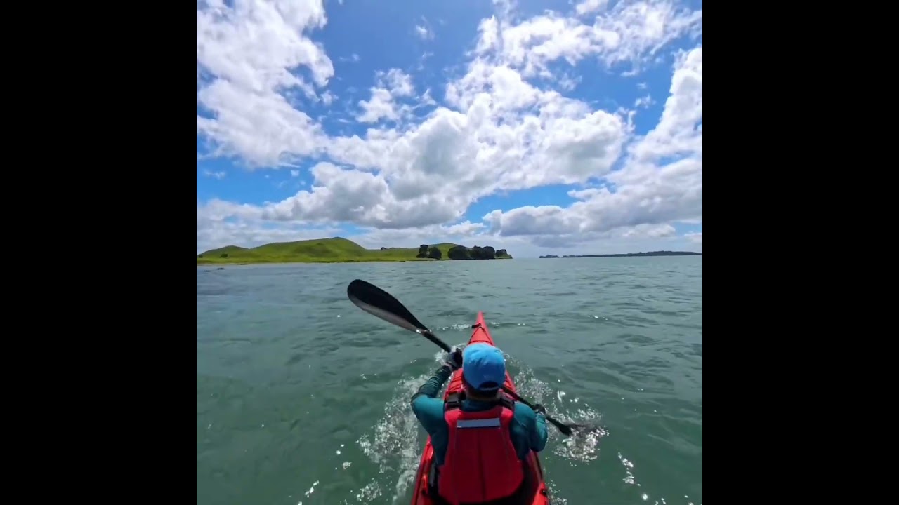 Beautiful island! #seakayaking #naturebeauty #volcanicisland #newzealand