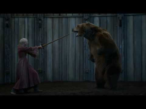 Game of Thrones S03E07 -- The Bear scene