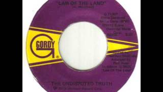 The Undisputed Truth Law Of The Land