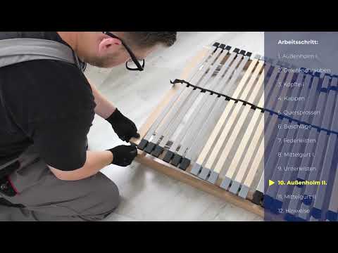 BeCo Montageanleitung für zerlegte Lattenroste