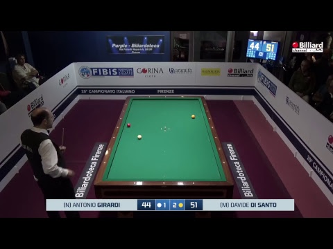 Di Santo Davide VS Girardi Antonio - 20° Campionato Italiano Firenze