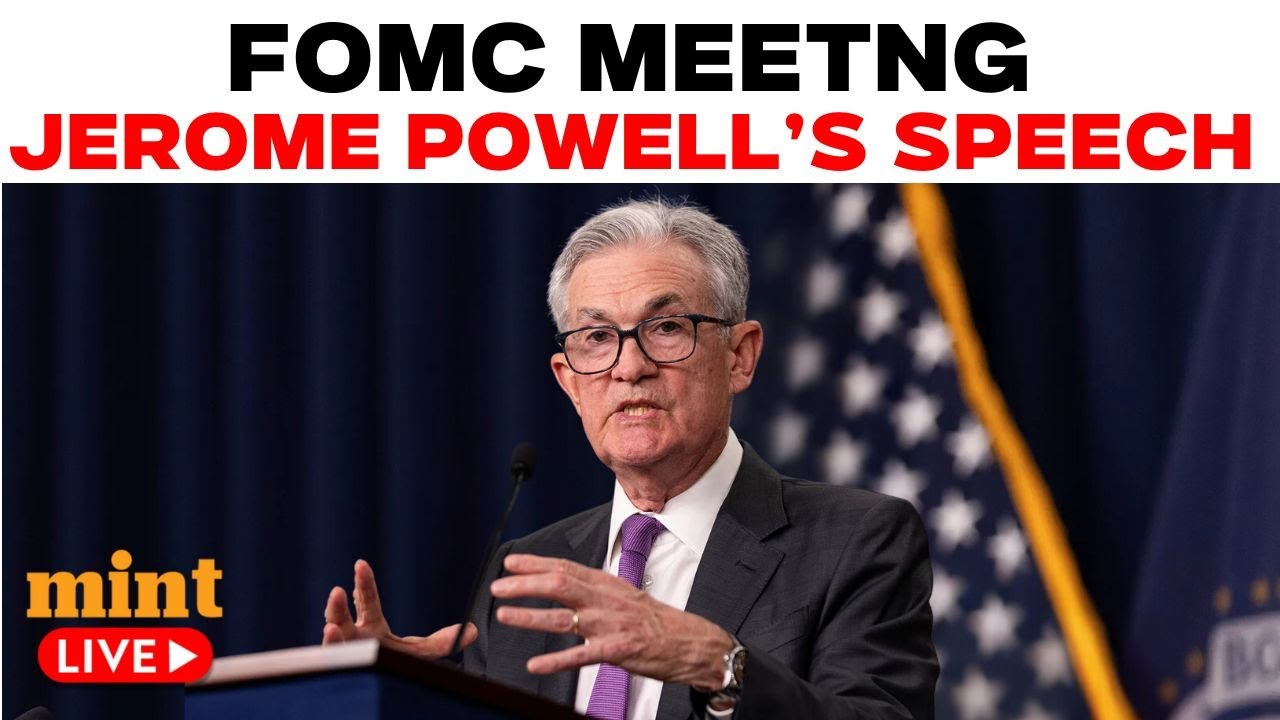 Fed Meeting LIVE: Jerome Powell's Announcement After FOMC Meeting Decision | Rate Cut News
