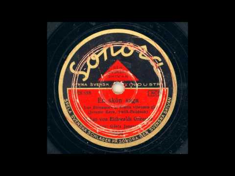 HÅKAN VON EICHWALDS ORKESTER SÅNG GÖSTA JONSSON - EN SKÖN SAGA