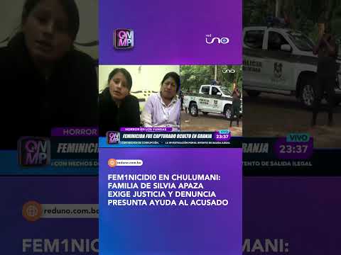 Fem1nicidi0 en Chulumani: familia de Silvia exige justicia y denuncia presunta ayuda al acusado