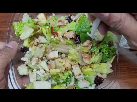 Amazing Wendy's Apple Pecan Salad #delicious #yummy #salad #amazing #satisfying
