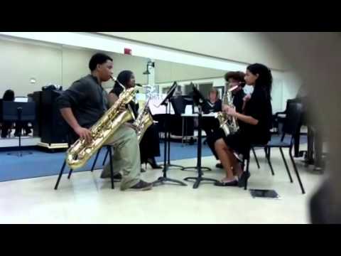 Quatuor saxophone quartet movement 1, 3, and 4