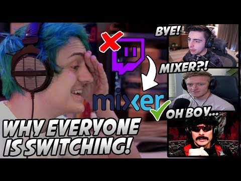 Ninja Explains The REAL REASON Shroud & Other Streamers Are QUITTING Twitch & MOVING To Mixer!