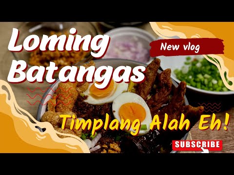 Lutong ALA EH! Lomi ng Batangas #lomingbatangas #kabatang #batangaslomi #lutongbahay