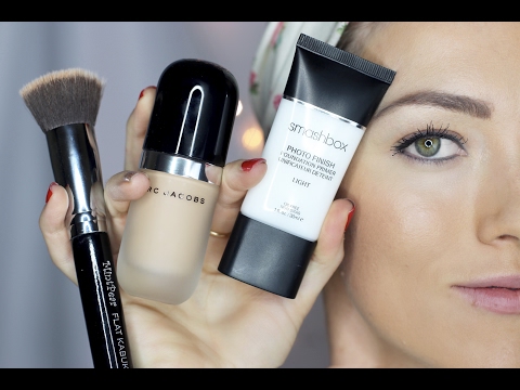 How to Apply Foundation For Beginners - Foundation Brush Makeup Tuturial