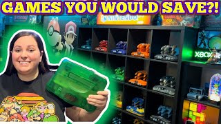 GAMES YOU WOULD SAVE...  8,000 SUBS VIDEO!