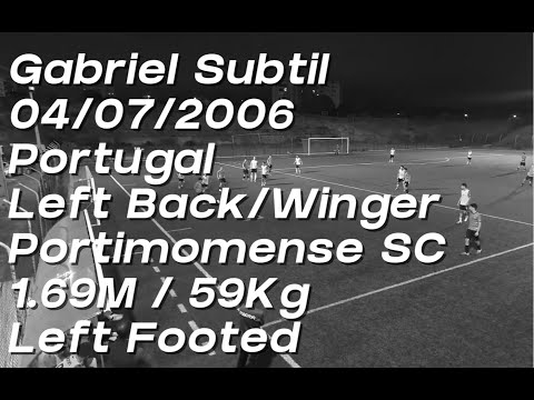 Gabriel Subtil | Left Back / Winger | Portimonense SC