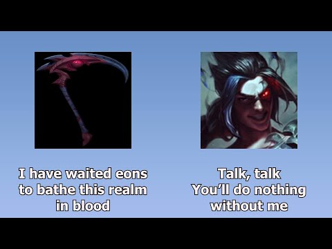 The relationship between Kayn and Rhaast