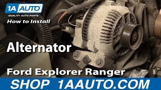 How to Replace Alternator 94-05 Ford Explorer 4.0L