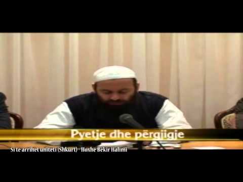 Si të arrihet uniteti (Shkurt) - Hoxhë Bekir Halimi