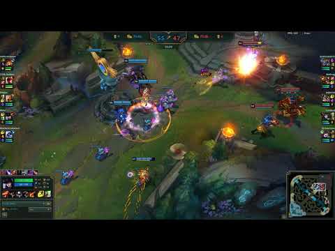 Caitlyn Teamfight with conqueror #1 ( test upload)