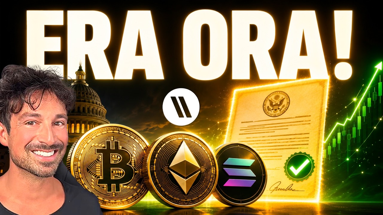 BITCOIN, CRYPTO: QUESTA È UN’OTTIMA NOTIZIA! (FINALMENTE...)