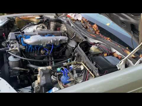 1991 w126 big turbo project update TURBO ON!