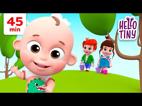 I Love The Mountains 🏔️ | Kids Songs and Nursery Rhymes | Hello Tiny