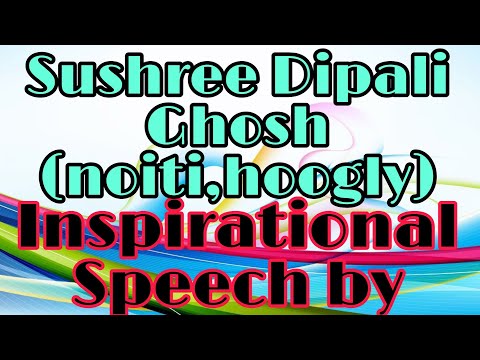 INSPIRATIONAL SPEECH BY SUSHREE DIPALI GHOSH  ||  SATSANG VIHAR NABADWIP CHILD  SATSANG