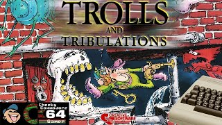 TROLLS AND TRIBULATIONS – Commodore 64 (1984) | Unique Platformer with Puzzle Elements