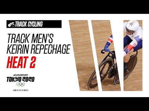 TRACK CYCLING | Men's Track Keirin Repechage Heat 2 - Highlights | Olympic Games - Tokyo 2020